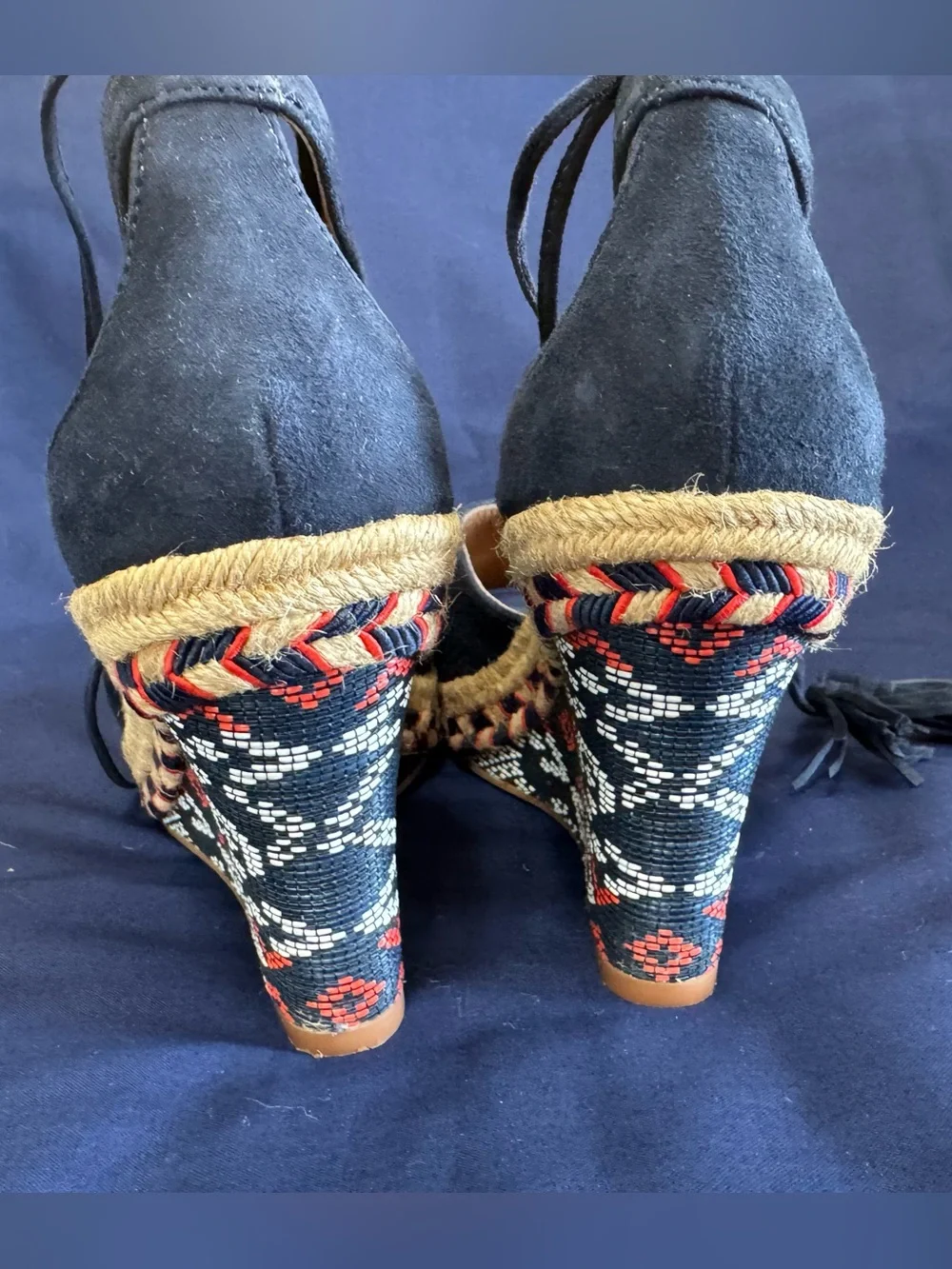 CAbi navy suede